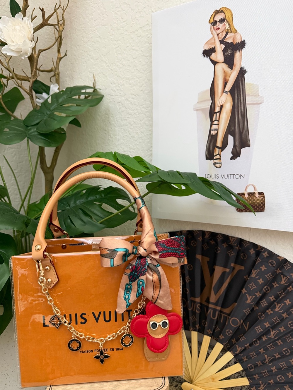 ♥️🩵🖤Louis Vuitton Gift Bag Tote🖤🩵♥️
